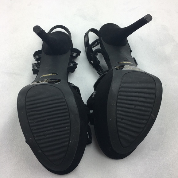 Anne Michelle Ignite Strappy Platform Heels 7 1/2 - Picture 4 of 10